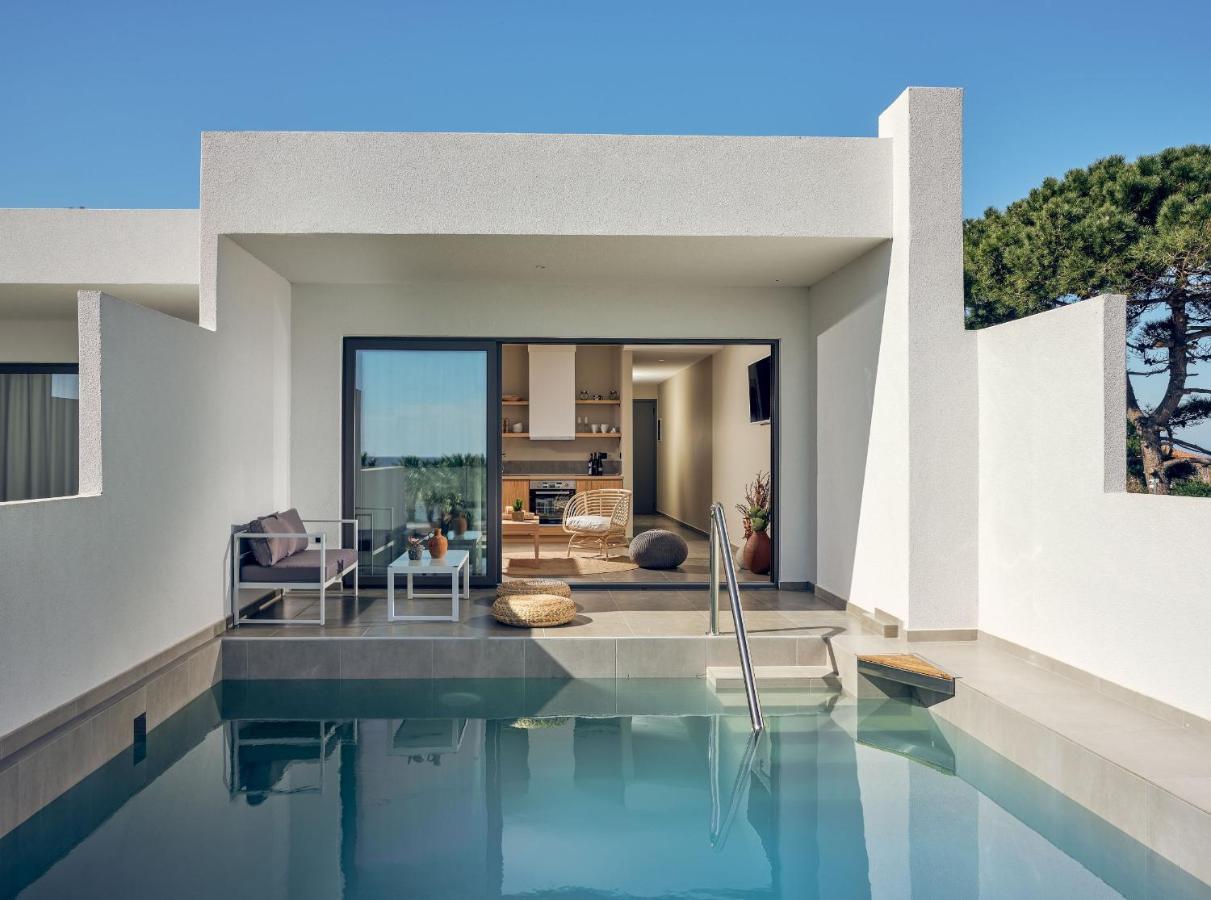 Oceanis Suites With Private Heated Pools And Sea View, By Zantewize Kypseli Екстер'єр фото